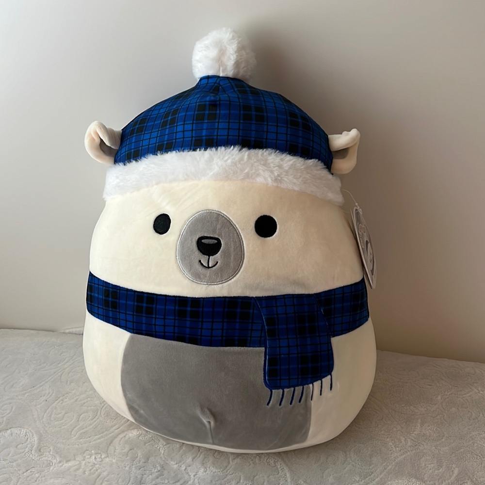 Squishmallow Brooke the polar bear